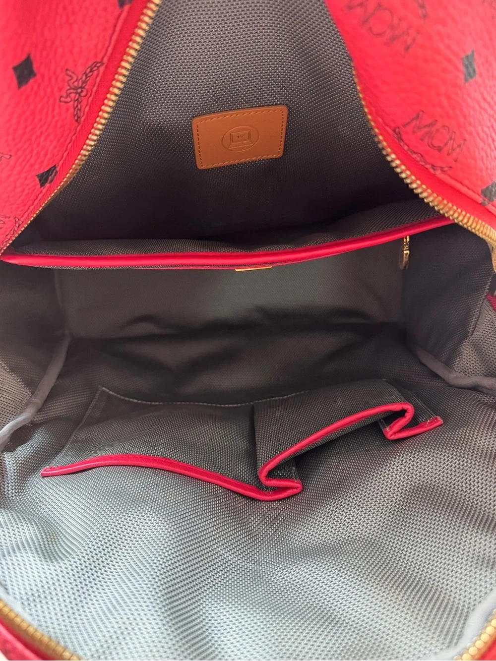 MCM backpack bright